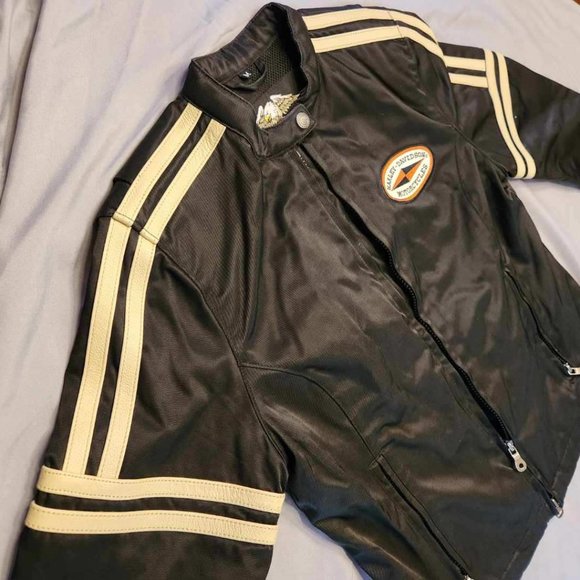 Harley Davidson Black Full Zip Long Sleeved Jacket - Picture 1 of 5